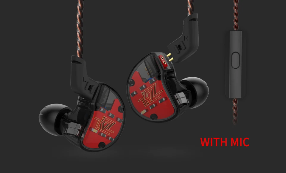 KZ ZS10 4BA+ 1DD гибридные наушники-вкладыши HIFI DJ Monito спортивные наушники для бега 5 приводных устройств гарнитура вкладыши KZ AS10 AS06 ZSN CCA C10