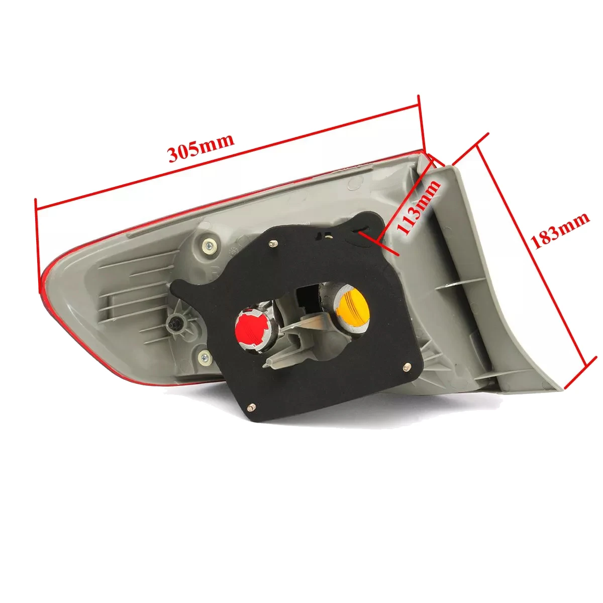 

2Pcs Car Rear Brake Light Outer Side Tail Light for Toyota Corolla 2008 2009 2010 8155002460