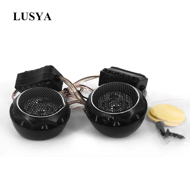 LUSYA 2 шт. 4ohm 35 Вт Громкоговоритель Мини аудио Портативный твитер колонки