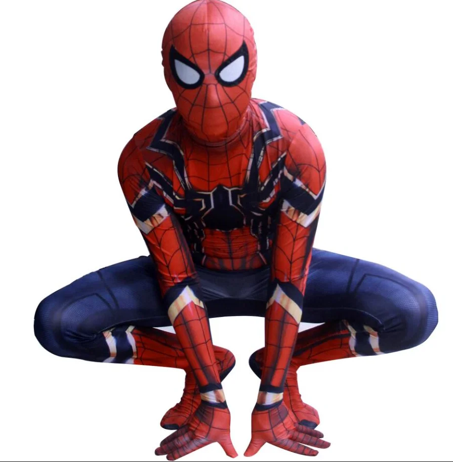 Новый карнавальный костюм Человека паука вдали от дома Zentai Супергерой боди