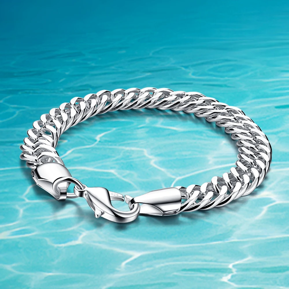 Горячая Распродажа! 925 стерлингового серебра ювелирные изделия для мужчин