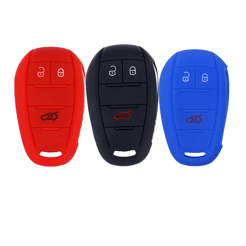Чехол для автомобильного ключа чехол Alfa Romeo Giulia Stelvio Mito 159 147 2017 2018 3 кнопки