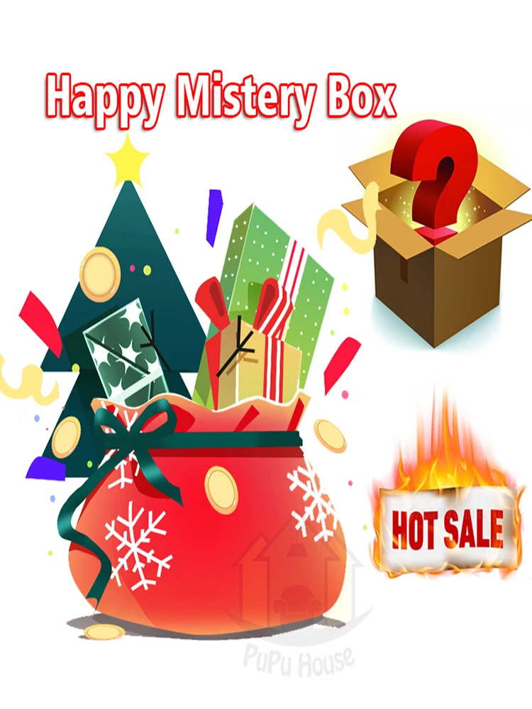 

2021 Surprise Lucky Mystery Box 100% Winning Random Style Interesting and Exciting Blind Box Halloween Christmas Surprise Gift