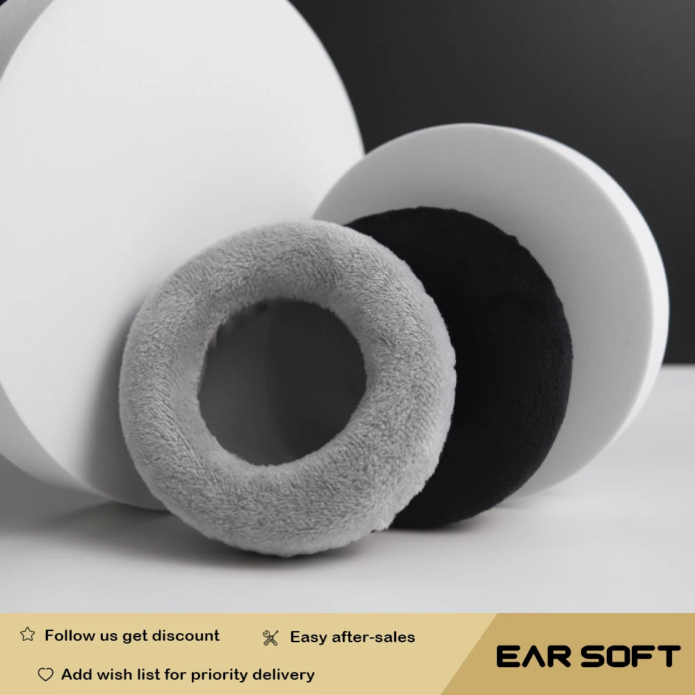 Earsoft Replacement Cushions for Sony MDR-RF800R Headphones Cushion Velvet Ear Pads Headset Cover Earmuff Sleeve