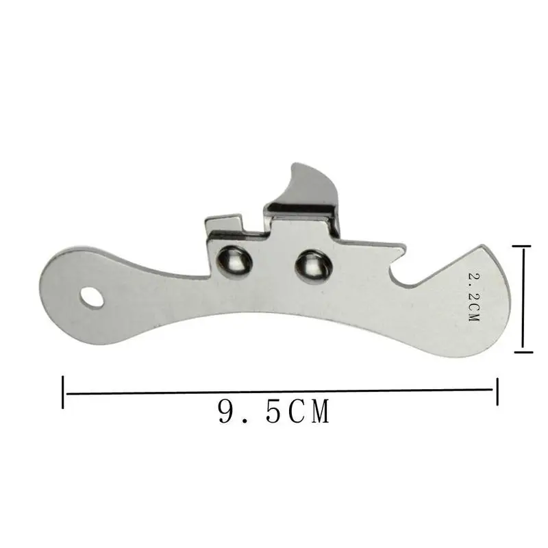 

Multifunctional steel can opener manual can canned beer open bottle bottle bottle kitchen opener awesome opener g V0E0