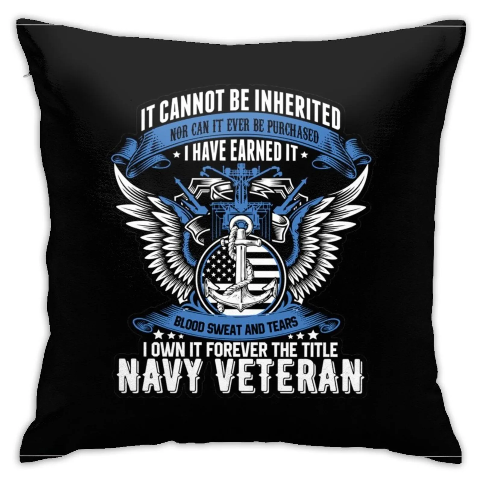 

Hot Sale 3d Printing Customization The Title Navy Veteran Pillowcase