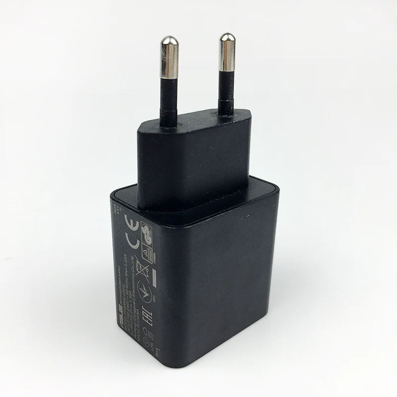 Оригинальное зарядное устройство EU ASUS Zenfone 2 USB 5,2 V 1,35 A настенный адаптер переменного тока с usb-разъемом для мобильных телефонов 3 4 3s Max pro m1 selfie zd551kl