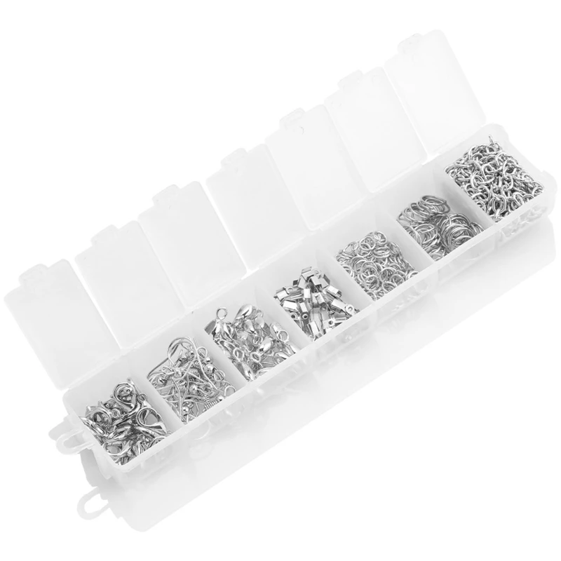 

2021 New DIY Alloy Jewelry Findings Pinch Bail Earring Hook Chain for Earring Necklaces