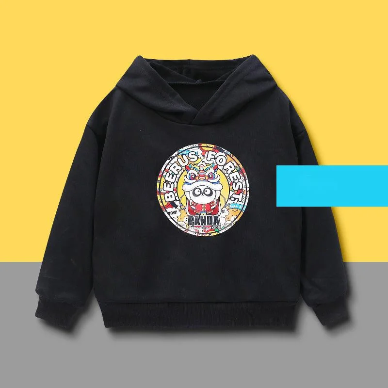 

Panda Printed Baby Boy Hoodie Boys Hoodies Kids Sweatshirt School Outfits Clothes Girl Girls Childrens Clothing Children Fashion