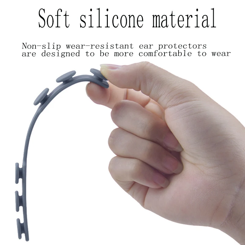 10 шт. силиконовые маски для лица с застежкой-крючком | Аксессуары одежды