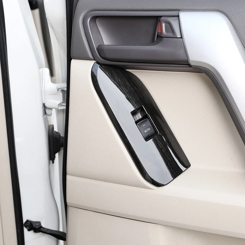 Для левого привода из черного дерева ABS для Land Cruiser Prado FJ150 150 2014 2018 Автомобильная