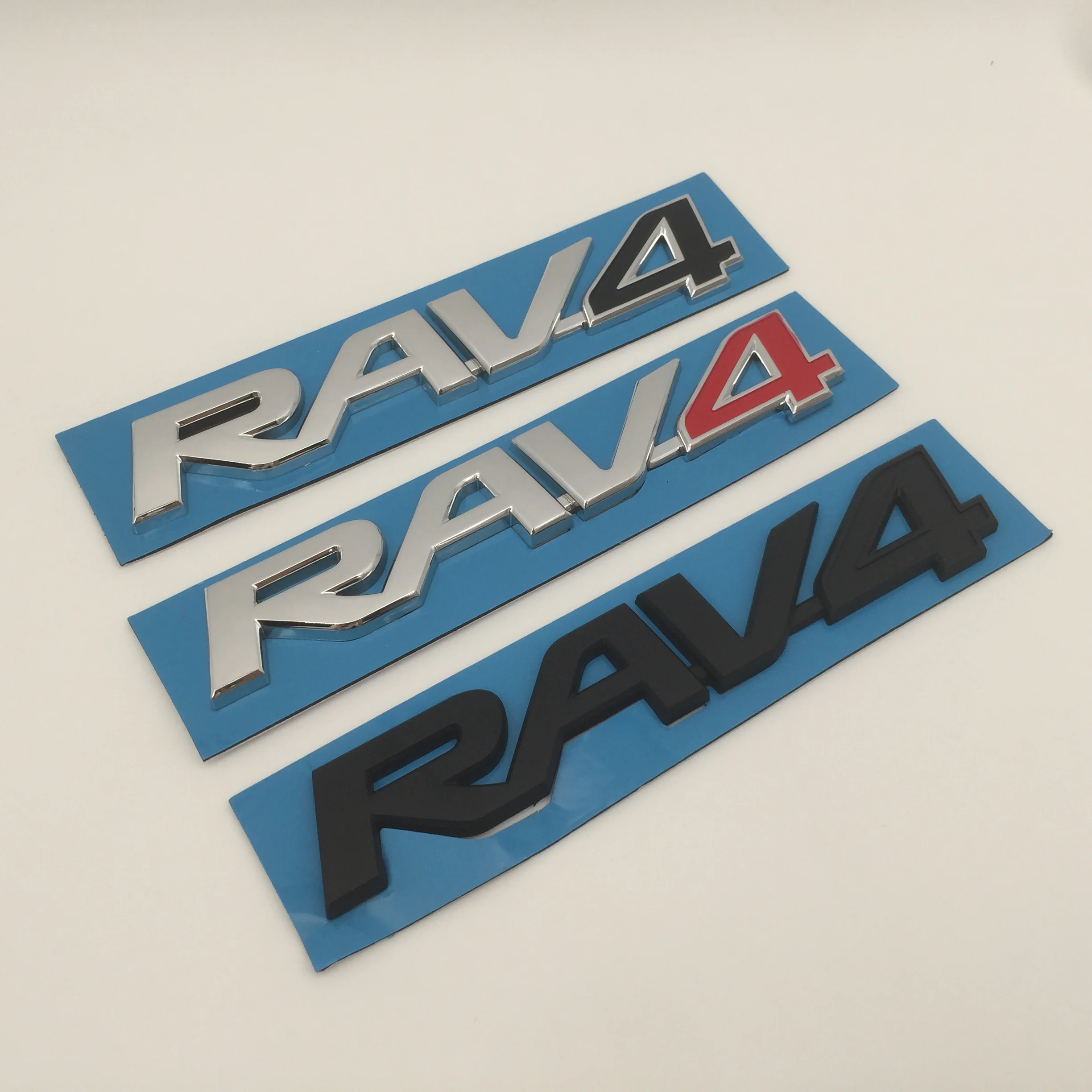 1 шт. 3D RAV4 RAV-4 ABS Автомобильная буква задняя дверь наклейки на багажник эмблема