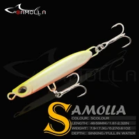 fishing tackle jig lure weights 7 9 17 3g jigs metal sinking full water sea bass lures isca artificial bait peche for pike fish