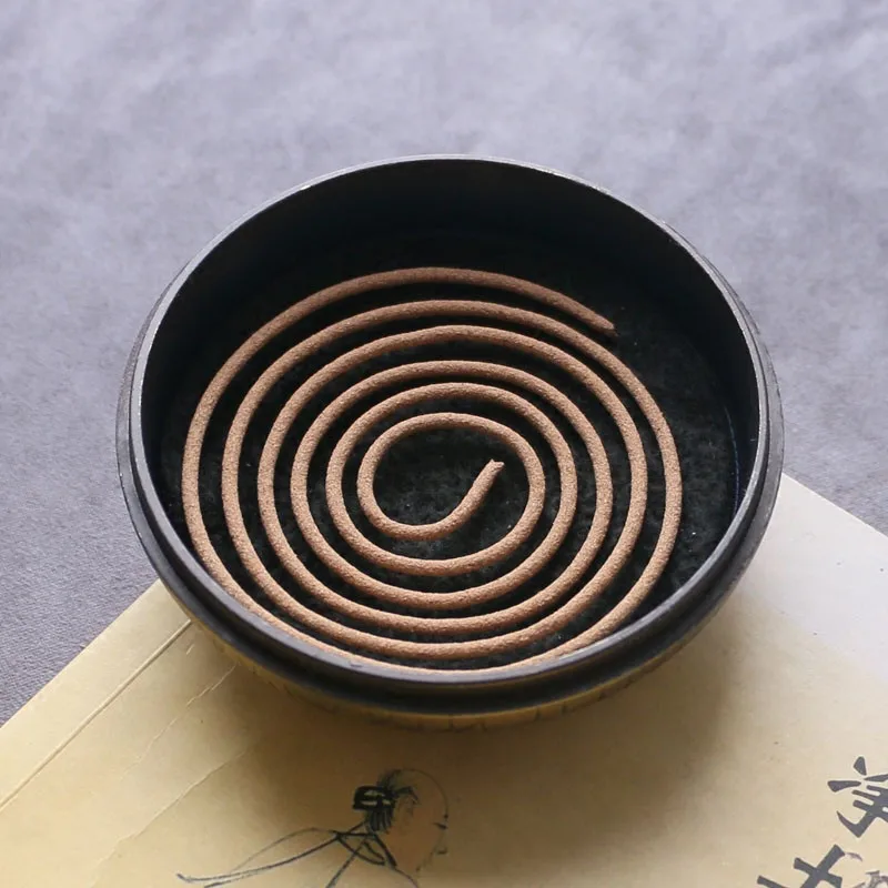 Пустотелая горелка для благовоний домашний декор Античная Медная катушка