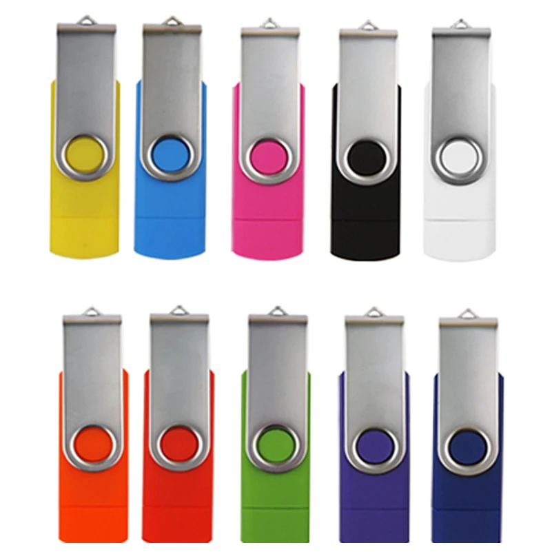 Пользовательский логотип 10 шт бесплатно Usb флеш накопитель USB2.0 32 Гб OTG для