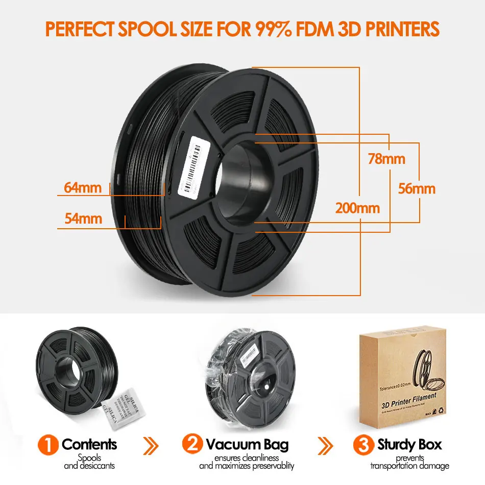 Материал для 3D принтера ABS Plus Филамент 1 75 мм Материалы 3d печати хорошая прочность
