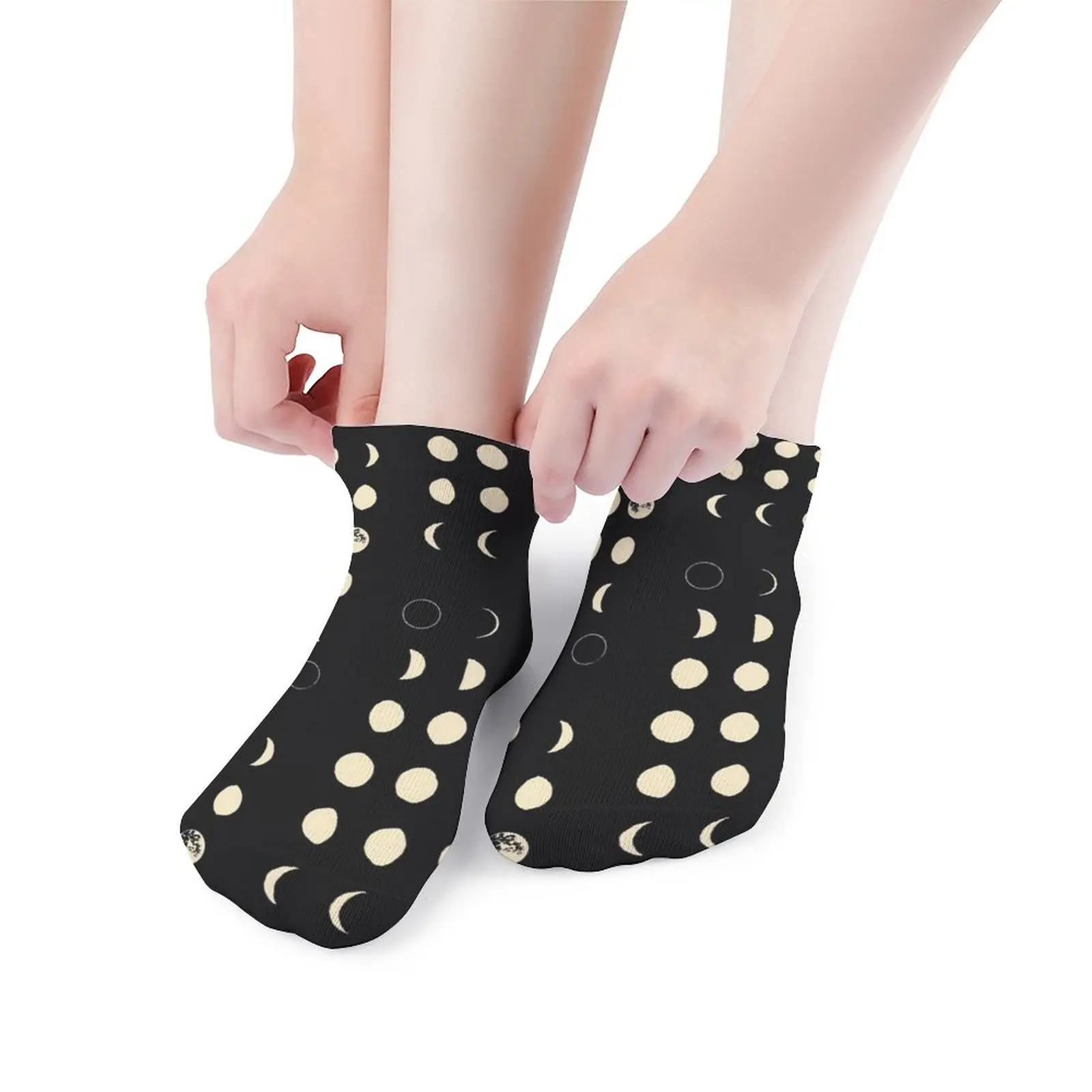 

Moon Socks Paint Original Socks Non-Slip Hiking Female Large Chemical Fiber Socks