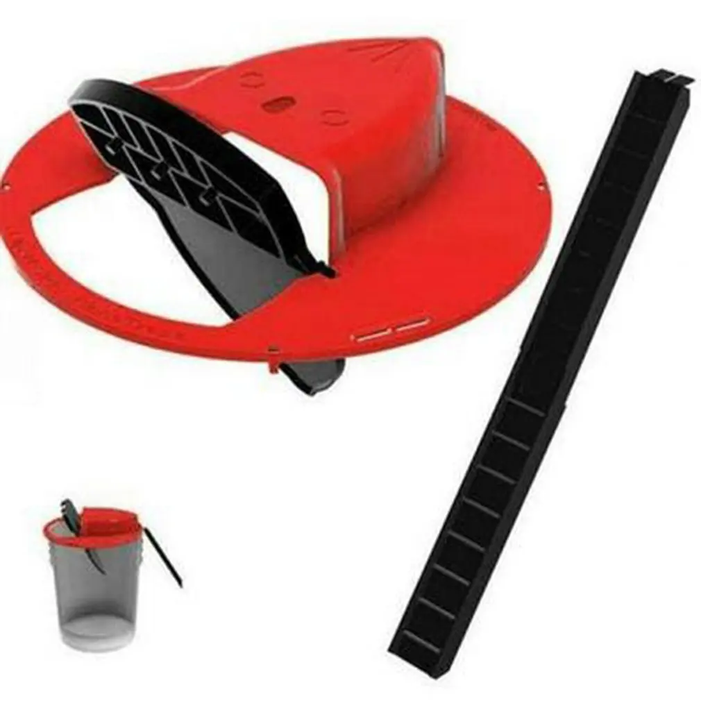 

New Flip Mousetrap Reusable Rat Traps Captured Equipment Multiple Times Automatically Reset Practical Mousetrap