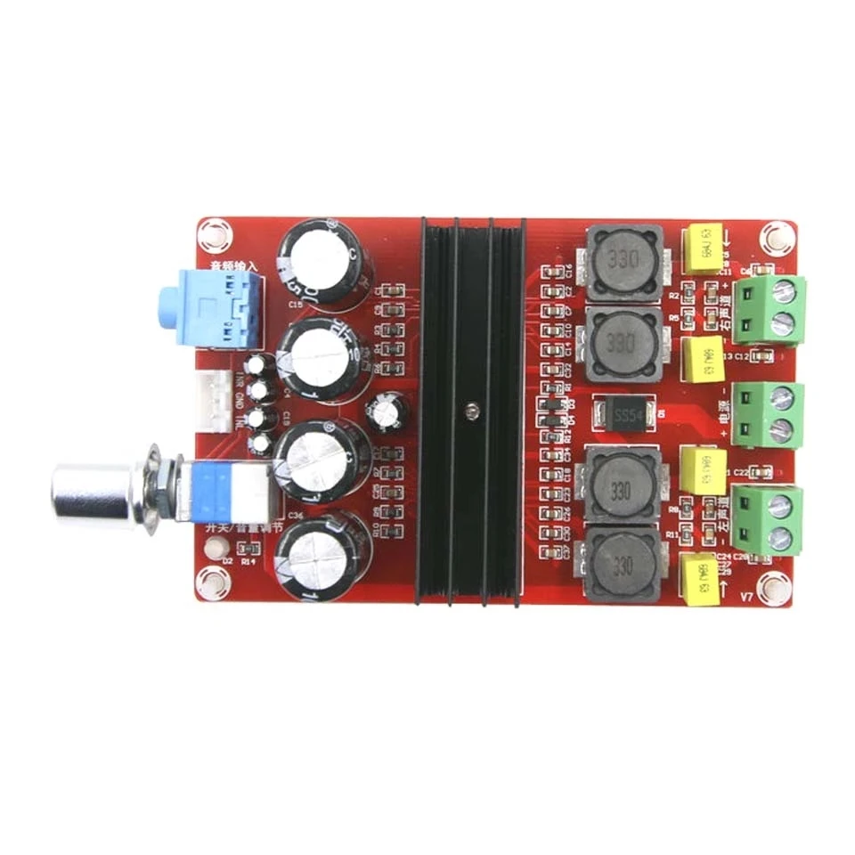 XH-M190 новая версия электронные сигареты с цифровым аудио DC12-24V 2X100W TDA3116D2 Мощность Amp