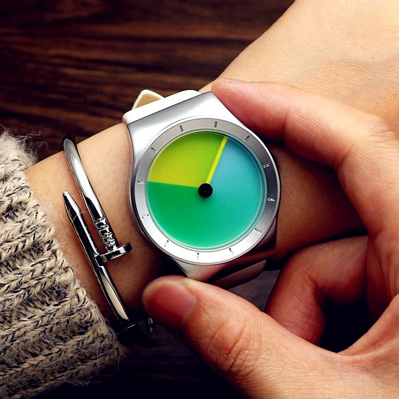 Дешево Женские и мужские кварцевые часы с ремешком, водонепроницаемые кварцевые часы с ремешком из натуральной кожи, 2021