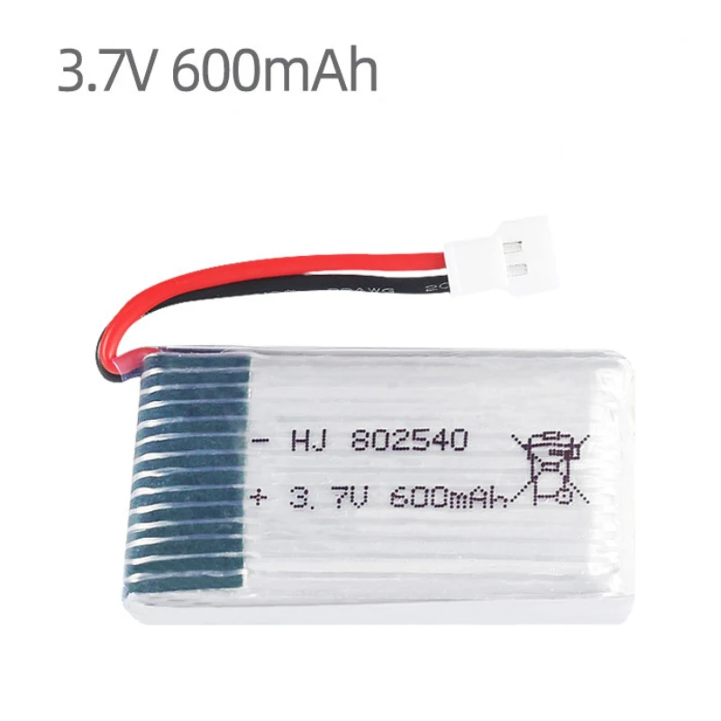 

40c 3.7V 650mAh lipo battery For Syma X5 X5C X5C-1 X5SC X5SW X6SW H9D H5C L15FW 600mah 852540 3.7V RC Drone battery parts