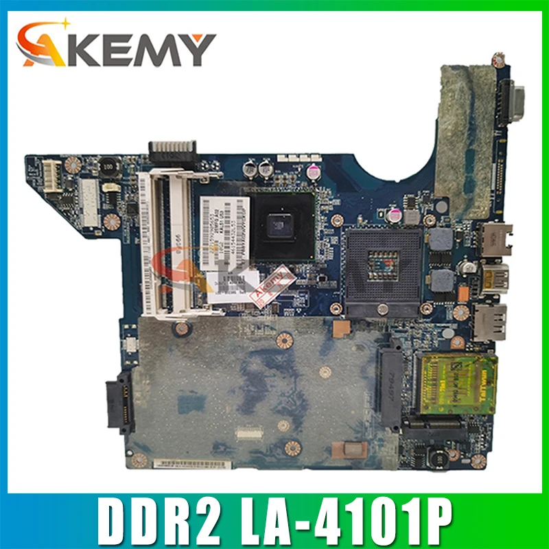 

High Quality For HP CQ40 Laptop Motherboard DDR2 GL40 577511-001 JAL50 LA-4101P MainBoard 100% Tested Fast Ship