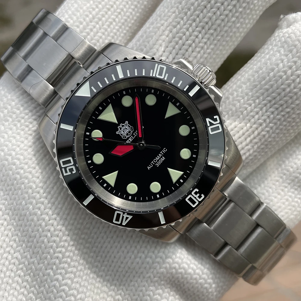 

STEELDIVE Color Water Ghost Automatic Mechanical Watch For Men 44mm Case SD1955 No Calendar Swiss Super Luminous 300M Waterproof