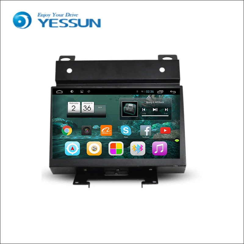 Автомобильный навигатор YESSUN для Land For Rover Freelamder 2 Android GPS HD сенсорный экран