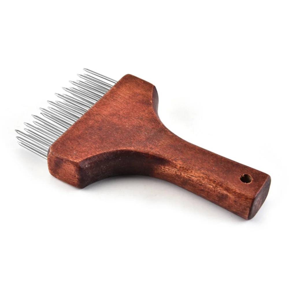 1 шт. размягчитель мяса не инструменты мини говядины иглы стейк с деревянной
