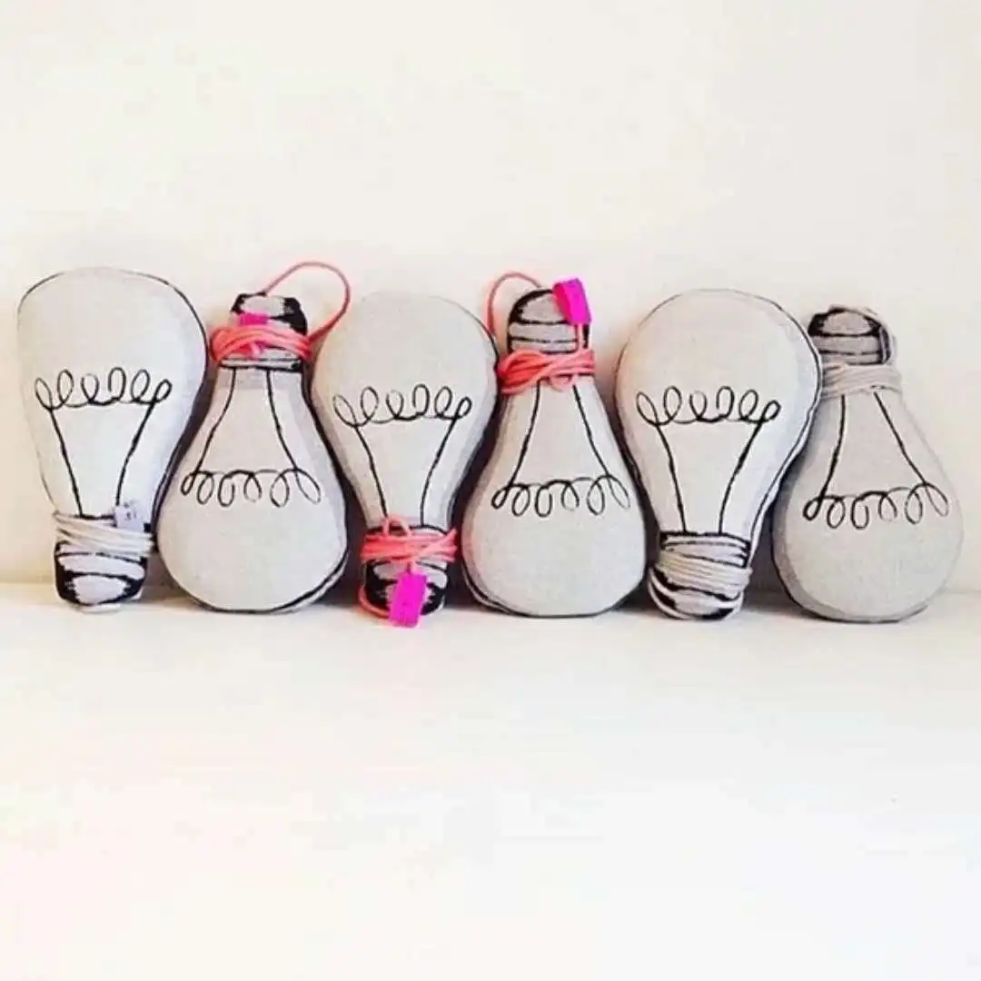 

INS Baby kids Lighting Bulb Glow in the Dark comforting Xams Gift Toys Plush Bunny Sleeping Mate Stuffed Plush toy doll