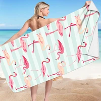 lamingo large bath towels no sand free quick dry beach towel surf poncho microfiber bath towel summer swimming xxl beach towel
