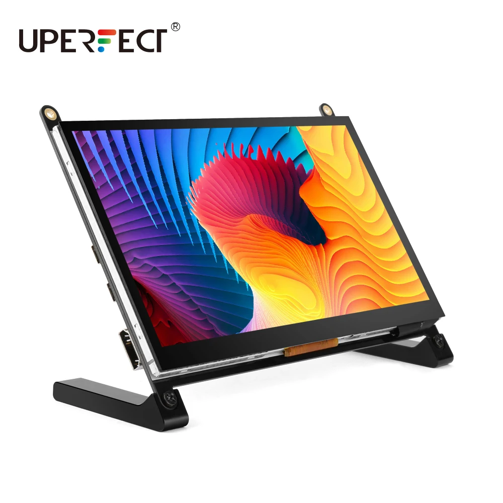 UPERFECT 7 дюймов HDMI ЖК дисплей монитор 1024*600 IPS емкостный сенсорный экран Экран