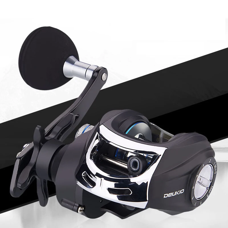

LidaFish 4+1BB Baitcasting Metal Fishing Reel 7.2:1 ratio Long Shot Fishing Wheel Bait Fishing Reel