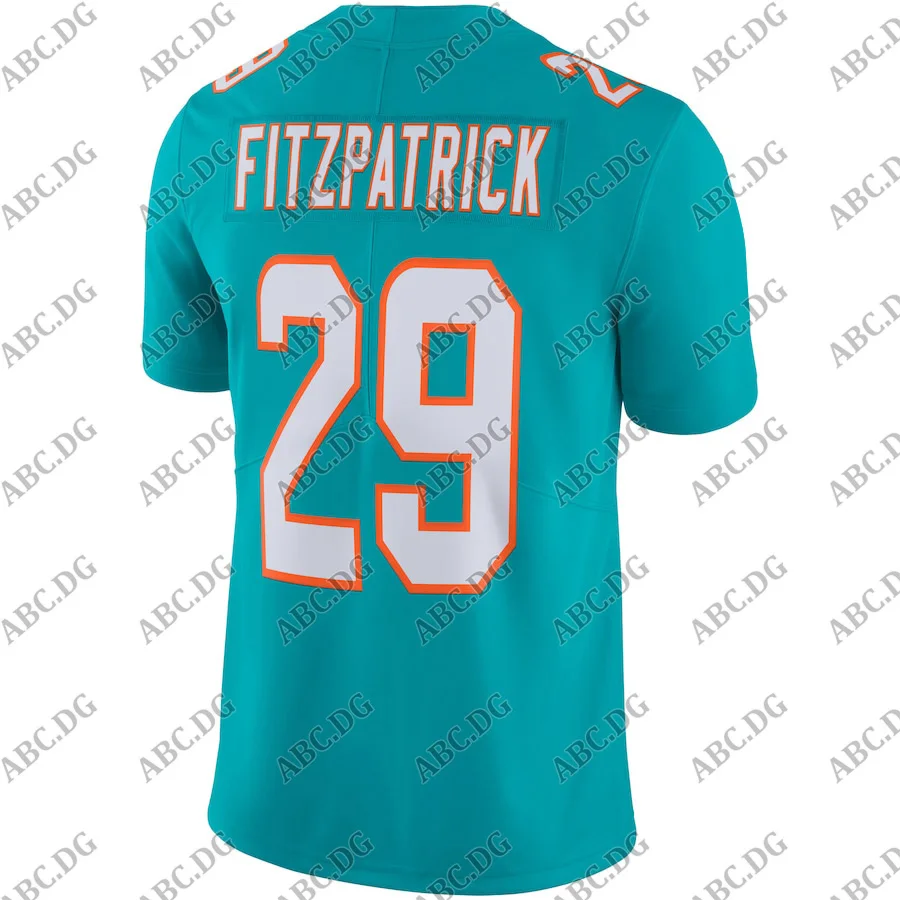 

Customized Stitch American Football Jersey Men Women Kid Youth Miami Minkah Fitzpatrick Aqua Vapor Limited Jersey