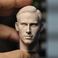 unpainted 16 gm635 aaron head sculpt germany male soldier head carving fit 12 action figure for fans diy