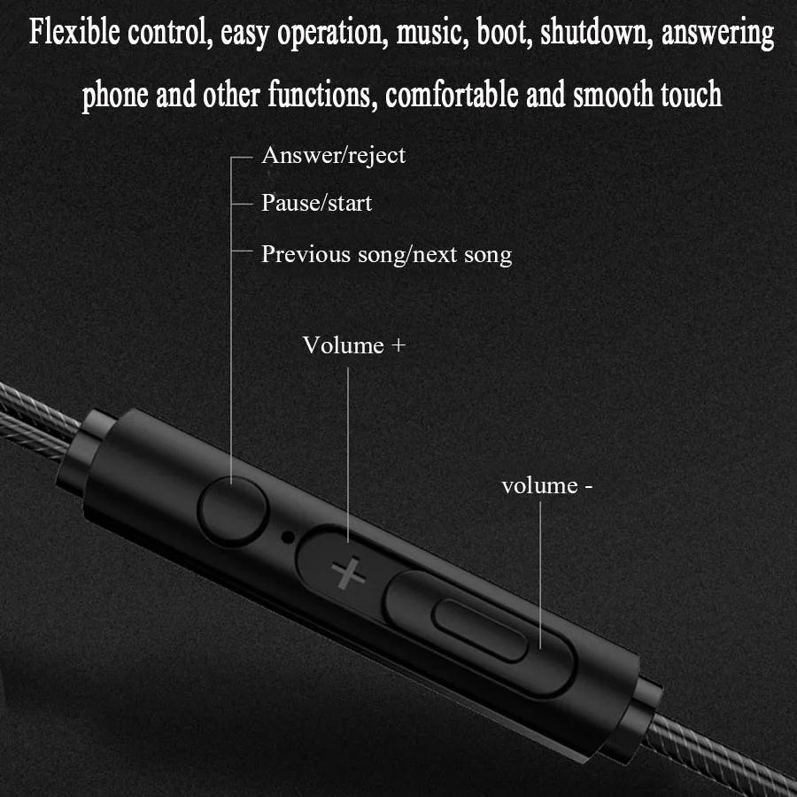 Профессиональная студия динамические стерео наушники спортивные музыка игровые