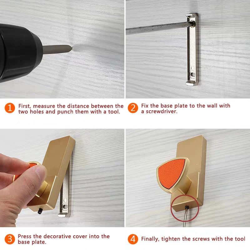 WV Brass Gold Wall Hook Kitchen Cabinet Door Towel Leather Handle Furniture Drawer Knobs Clothes Hooks Robe | Обустройство дома