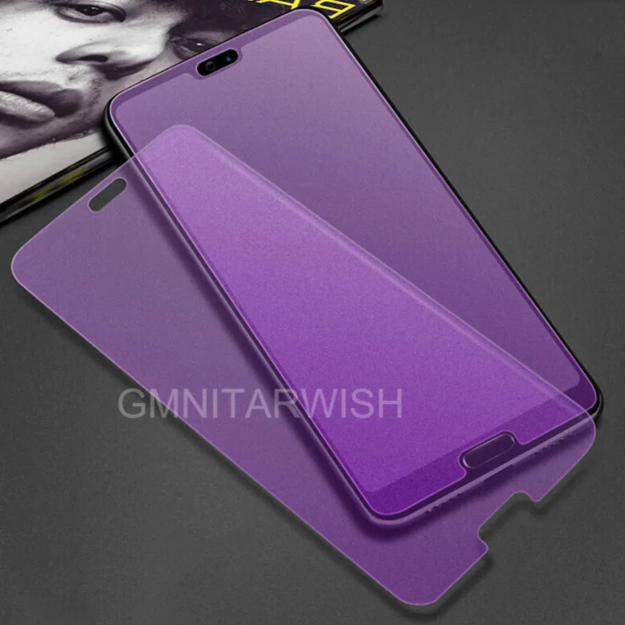 Анти УФ Фиолетовый Синий светильник отпечатков пальцев Матовый закаленное