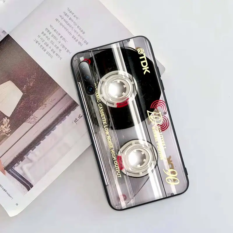 hot classical old cassette tape black matte mobile phone case for redmi note 6 8 9 pro max 9s 8t 7 5a 5 4 4x cover free global shipping