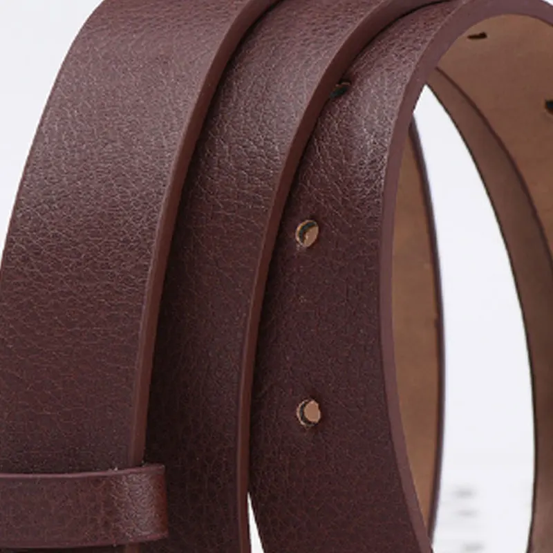 

Alloy Circle Buckle Women Belt 2020 New PU Leather Classic Fashion Wide Waist Belt Solid Color Korean Fashion Jeans Wasitband
