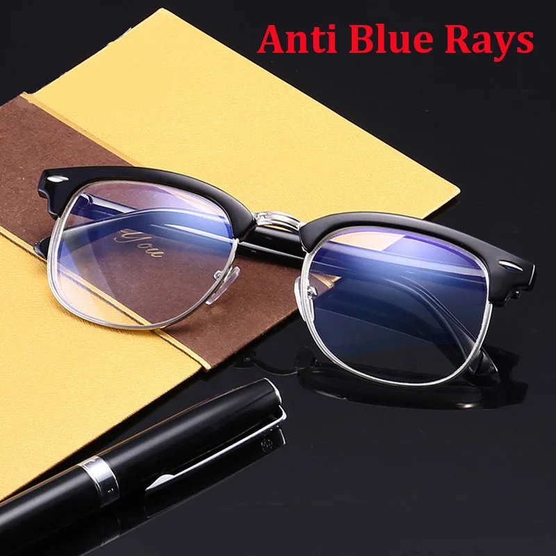 Квадратный Блокировка голубой светильник из металла с плоскими стеклами и