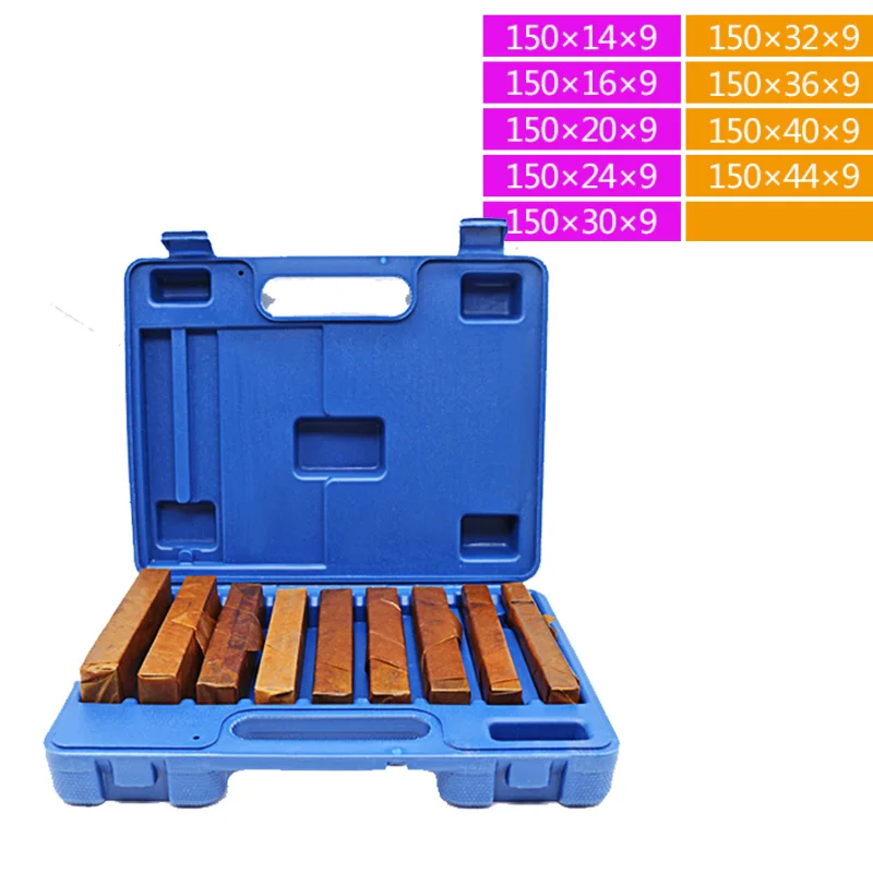 

Block Set High Quality 150x9 mm 18pcs Precision Parallel Set, Parallelism: 0.01mm, Parallel Block Gauge Set