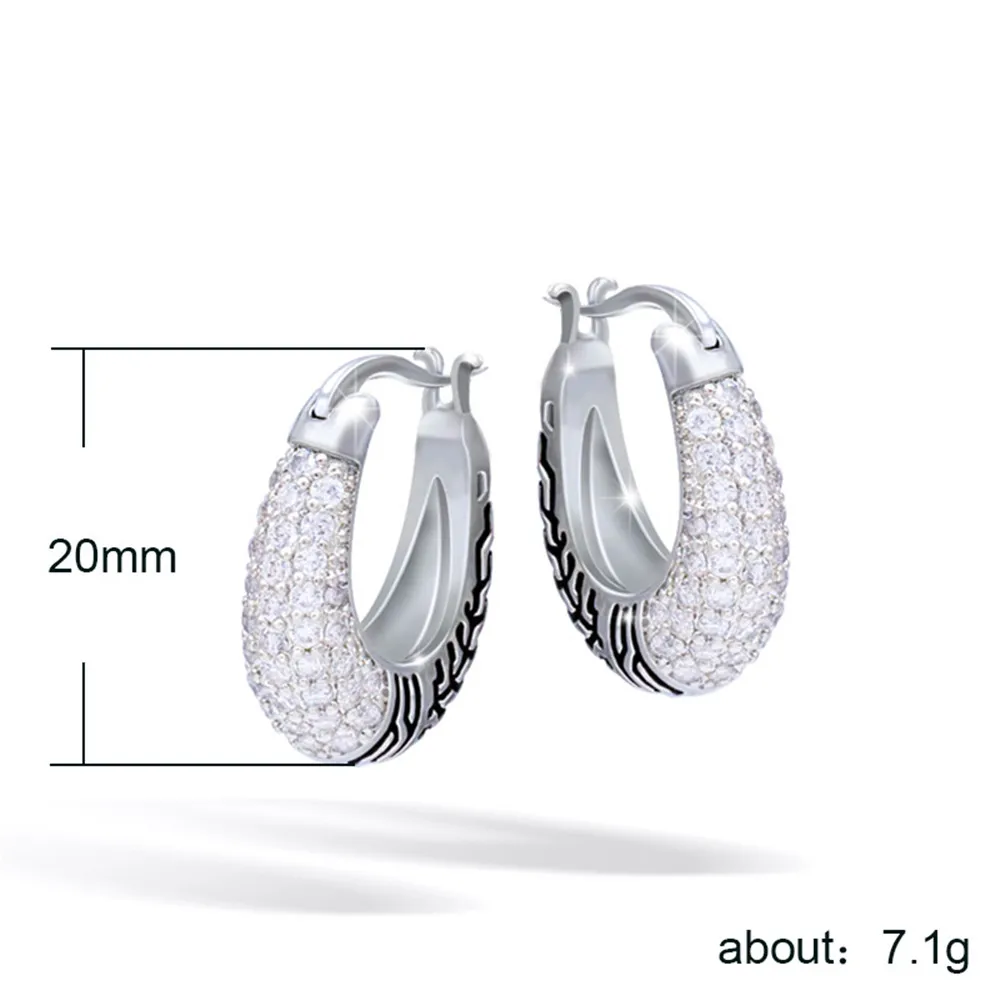 Серьги кольца Huitan с двумя сторонами разные дизайнерские женские серьги для