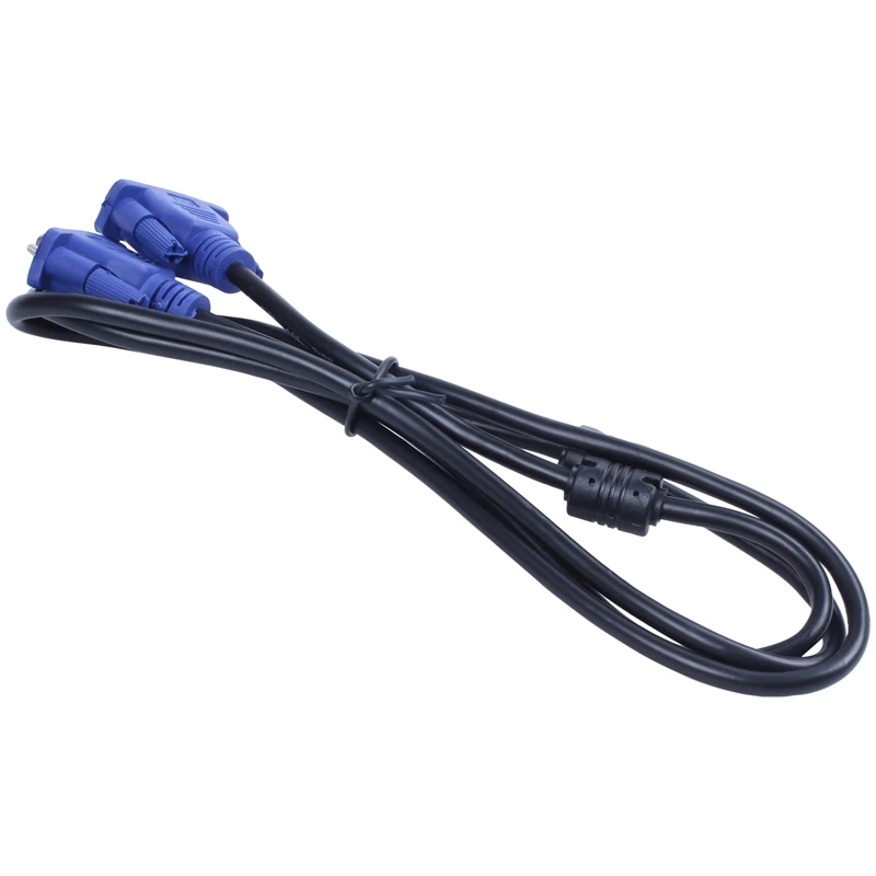 15Pin 1.5m VGA Male to Extension Copper Wire Laptop PC Cable Cord | Электроника