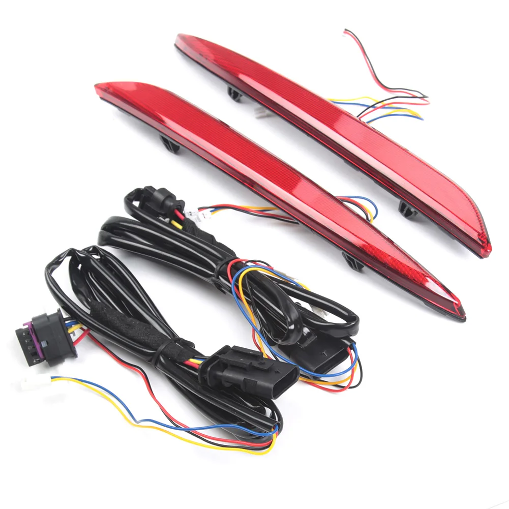 

Последовательный светодиодный индикатор поворота заднего бампера, 1 пара, стоп-сигналы для Tesla Model 3 2016-2021, автомобильная светодиодная лента, ...