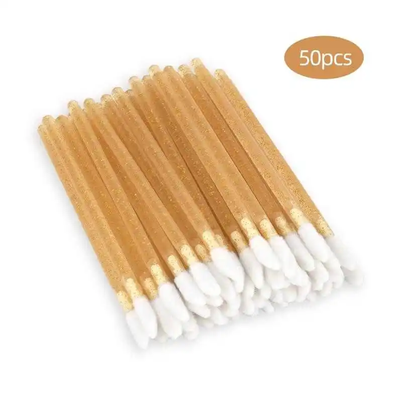 

50-inch disposable lip brush Crystal eyelash brushes micro brushes extension of eyelashes cleaner applicator beauty makeup tools