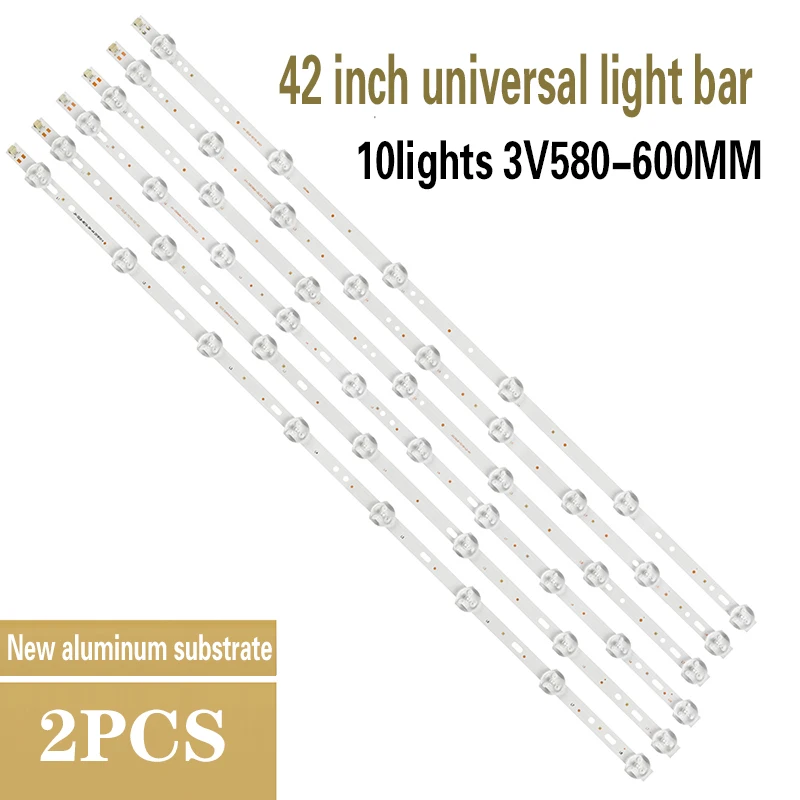 

Brand new 10 LED backlight strips Lc420due 42la620v 42ln540v 42la615v 6916l-1412a 6916l-1413a 6916l-1414a 6916l-1415a Universal