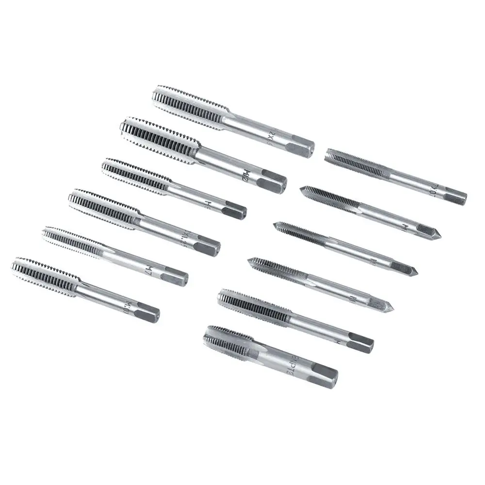40Pcs M3-M12 Screw Nut Tap and Die Set With Adjustable Wrench Thread Gauge Heavy Duty Hand Tapping Tools Kit | Инструменты