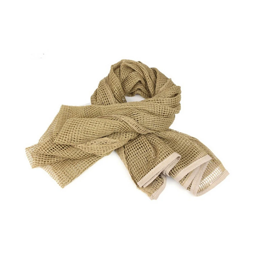 

New Scarf Military Camouflage Tactical Mesh Cotton Sniper Face Scarf Training Camping Army Hunting Order Hiking Equipment Winter