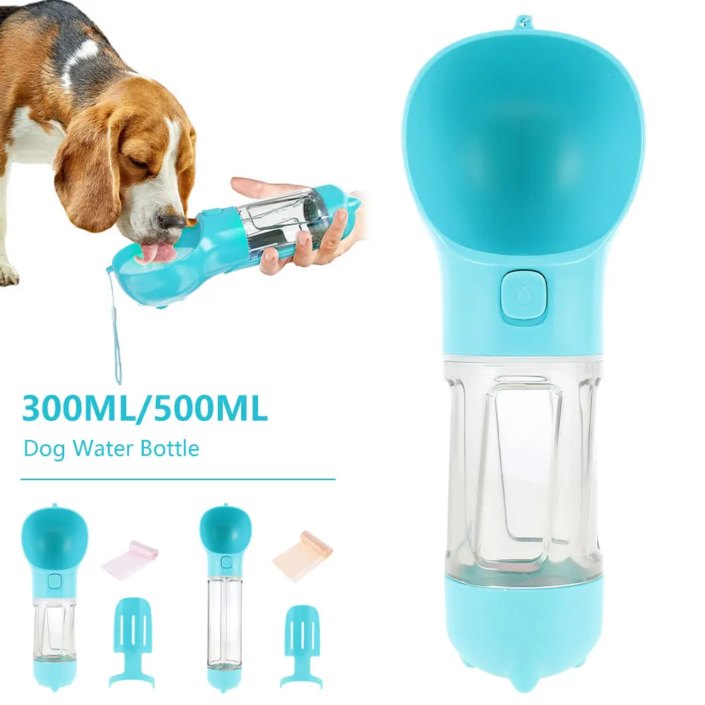 

Pets Portable Water Bottle Small Medium Large Dog Leak-proof Dogs Outdoor Water Bottle Water Bowl Pet Products
